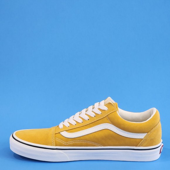 Vans Old Skool Color Theory Golden Yellow  Men's Skate Sneakers VN0A5KRSF3X NWT - Picture 3 of 6